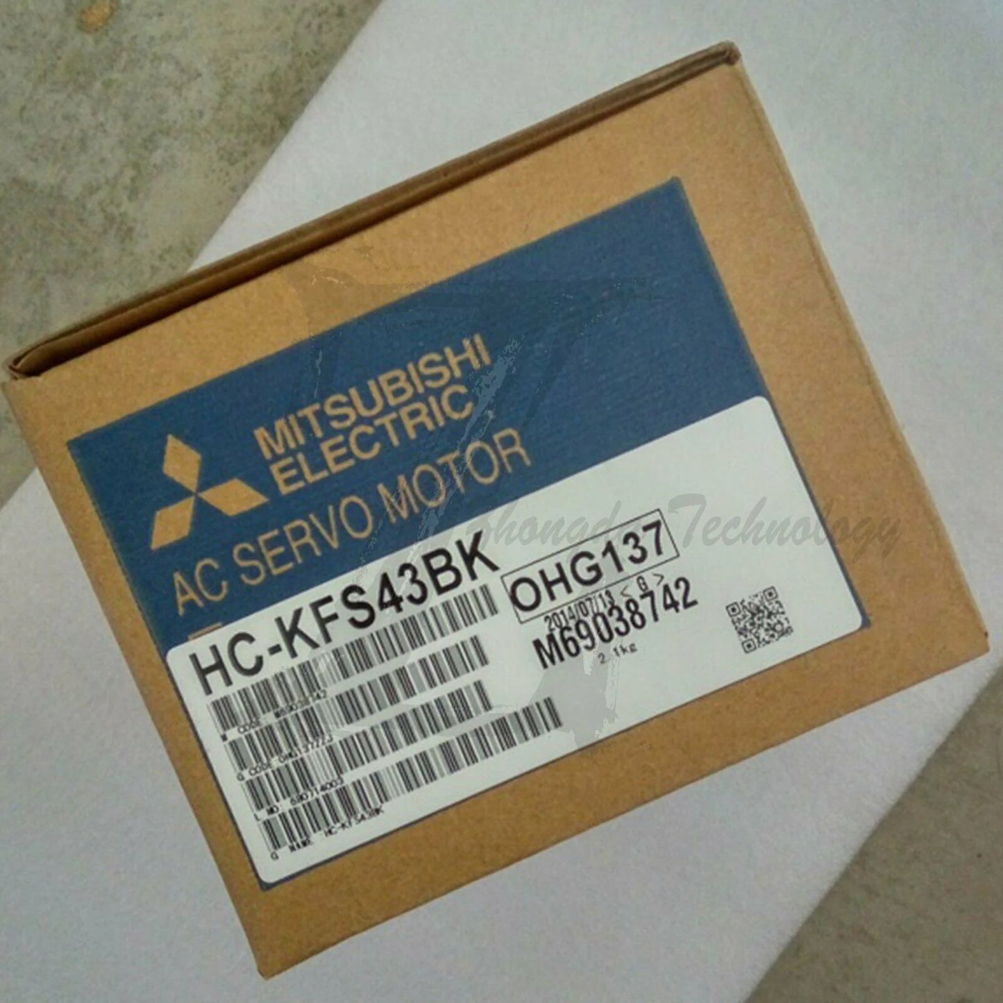 Mitsubishi, Servo Motor, 0.4 kW, 200 V, 2.3 A, 3000 rpm HC-KFS43BK - MITSUBISHI [1]