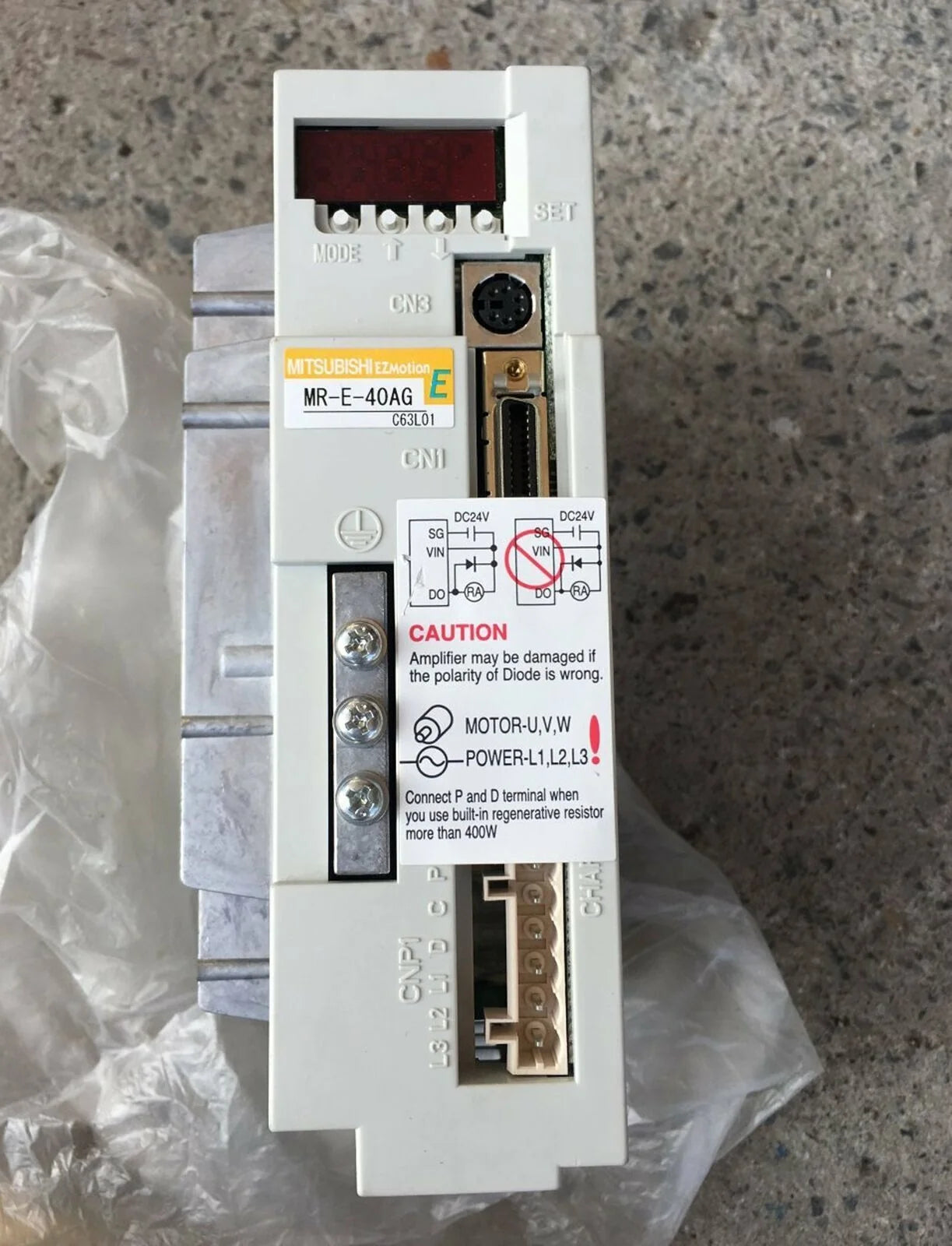 Mitsubishi servo drive MRE40AG - MITSUBISHI [1]