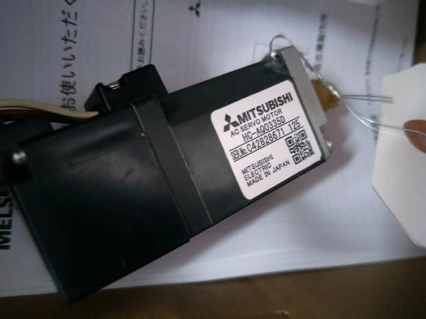 Mitsubishi servo motor HC-AQ0335D in good condition - MITSUBISHI [2]