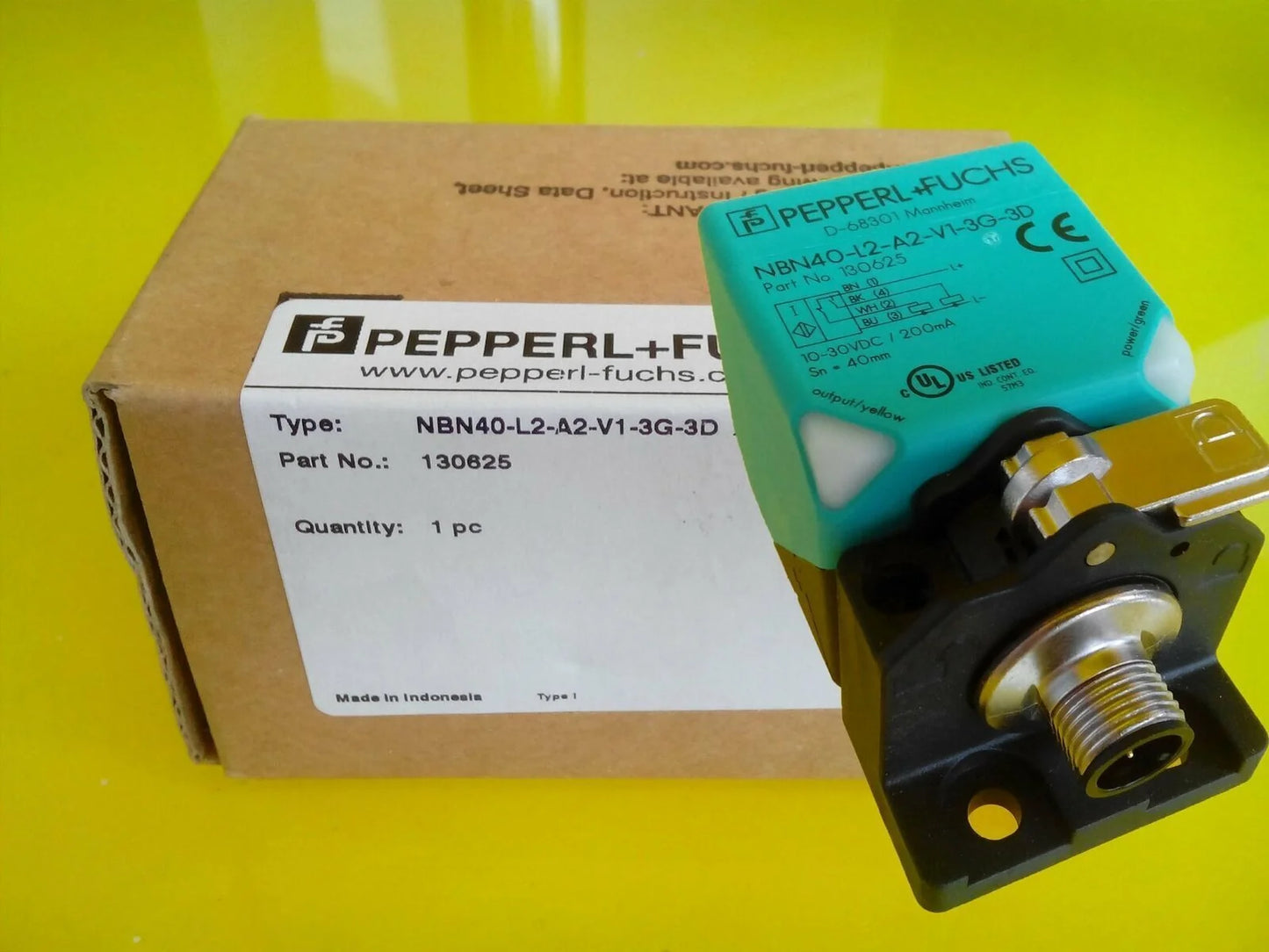 NBN40-L2-A2-V1-3G-3D Inductiver Sensor Fast Ship - PEPPERL+FUCHS [1]