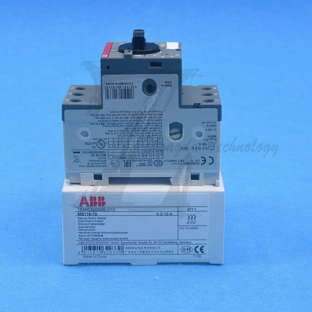 NEW ABB Motor Short Circuitr MS116-10 6.3-10A - ABB [8]