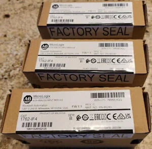 NEW AB 1762-IF4 MicroLogix 4CH Analog Input Module Sealed Allen Bradley 1762-IF4 - High Precision Industrial Analog Input Solution - ALLEN BRADLEY [1]