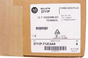 NEW ALLEN BRADLEY 2711P-T12C4A8 PANELVIEW 1250 PLUS 6 TERMINAL MFG. 2019 - 1250 PanelView 1250 Plus 6 Terminal Display with 2711P-T12C4A8 - ALLEN BRADLEY [1]