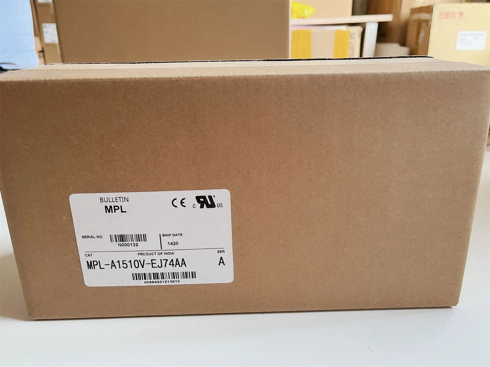 NEW ALLEN BRADLEY MPLA1510V-EJ74AA Servo Motor MPL-A1510VEJ74AA - ALLEN BRADLEY [1]