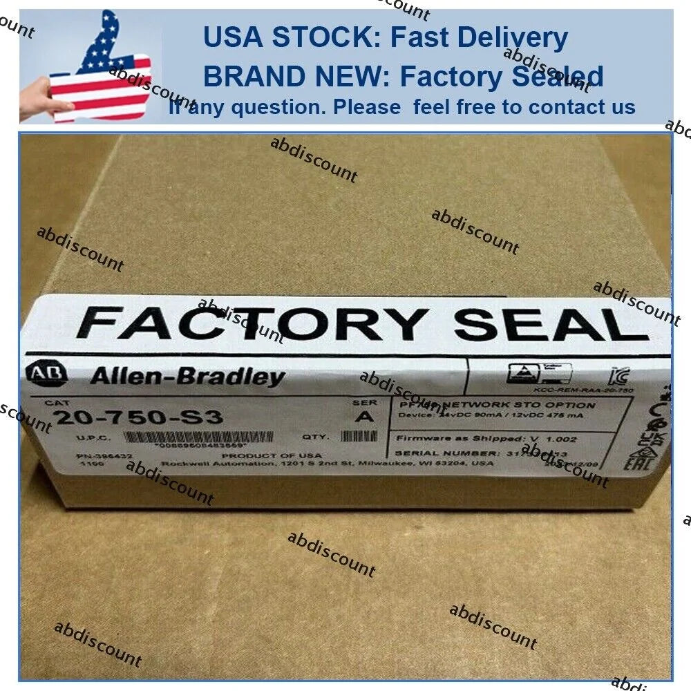 NEW Allen-Bradley 20-750-S3 Powerflex 750 Safety Network Card - High-Speed, Secure, and Reliable Network Solution - ALLEN-BRADLEY [2]