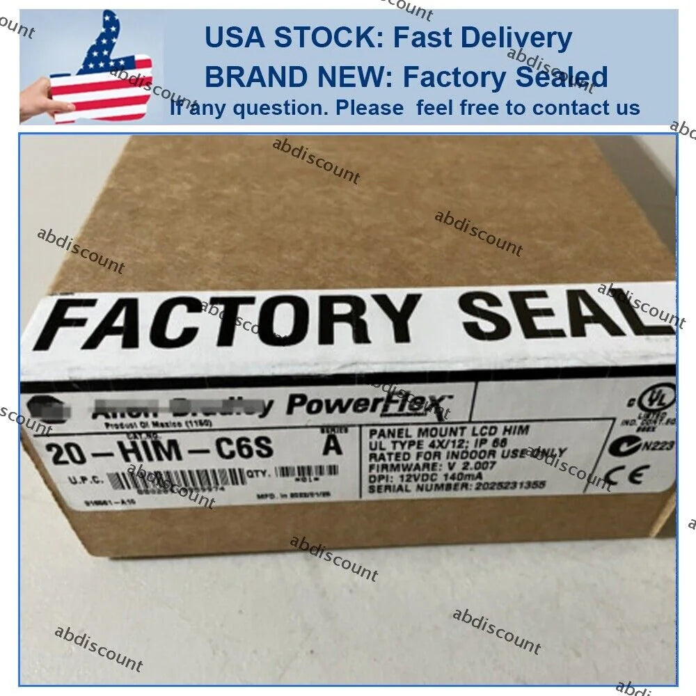 NEW Allen Bradley 20-HIM-C6S Powerflex Panel Mount, Unopened, High-Quality Panel Mounting Solution - ALLEN BRADLEY [1]