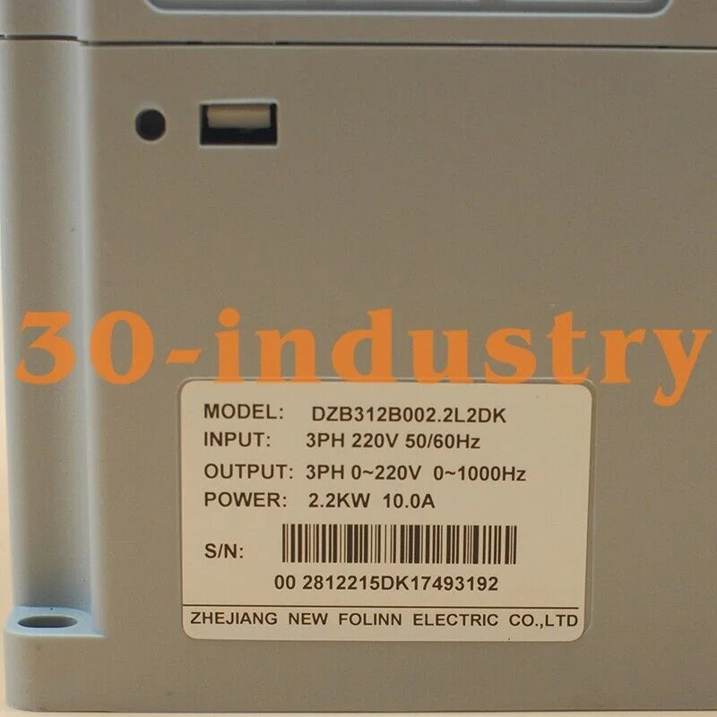 NEW FULING 2.2KW Engraving Spindle Inverter DZB312B002.2L2DK 220V - FULING [3]