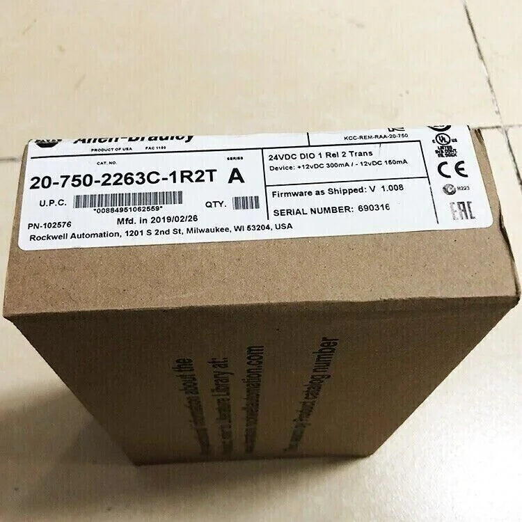 NEW Factory Sealed AB 750 24V Tran IO Option module 20-750-2263C-1R2T SER A - AB [3]
