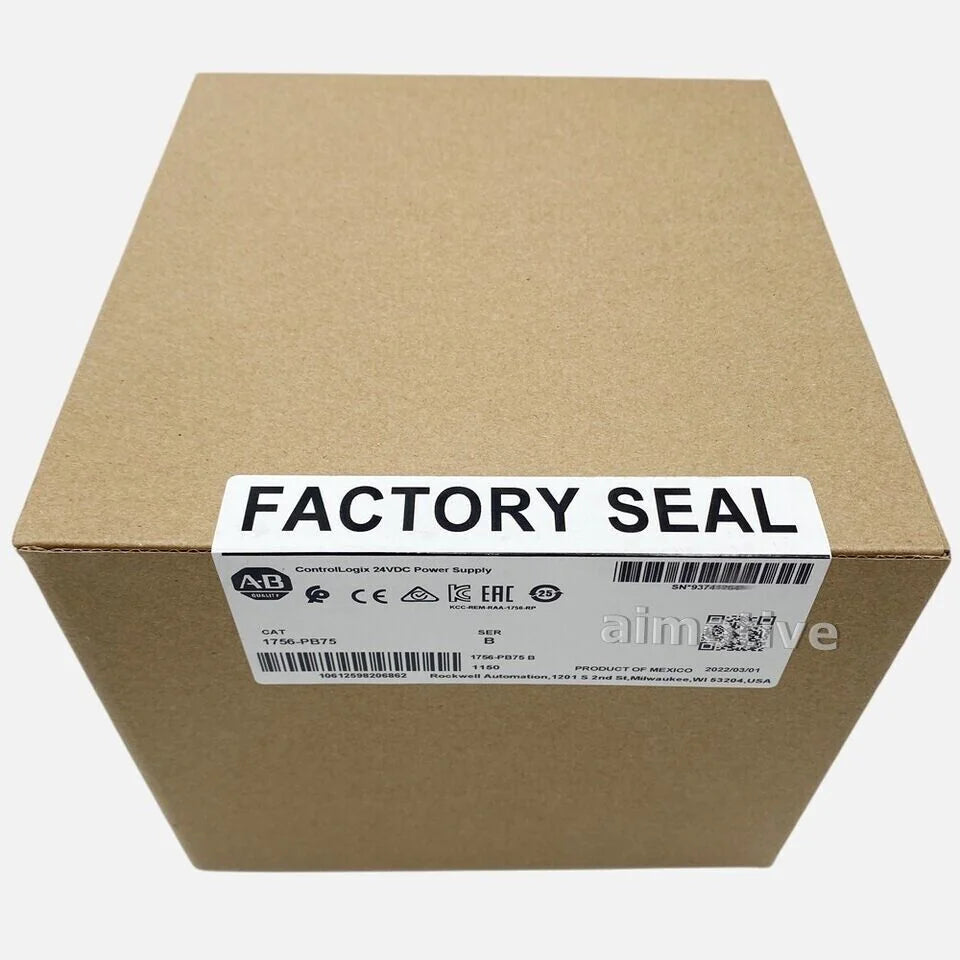 NEW SEALED AB 1756-PB75 ControlLogix AC Power Supply Allen-Bradley 1756PB75 - ALLEN-BRADLEY [1]