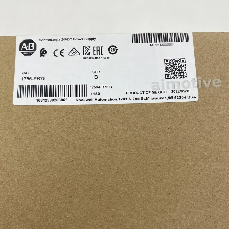 NEW SEALED AB 1756-PB75 ControlLogix AC Power Supply Allen-Bradley 1756PB75 - ALLEN-BRADLEY [4]
