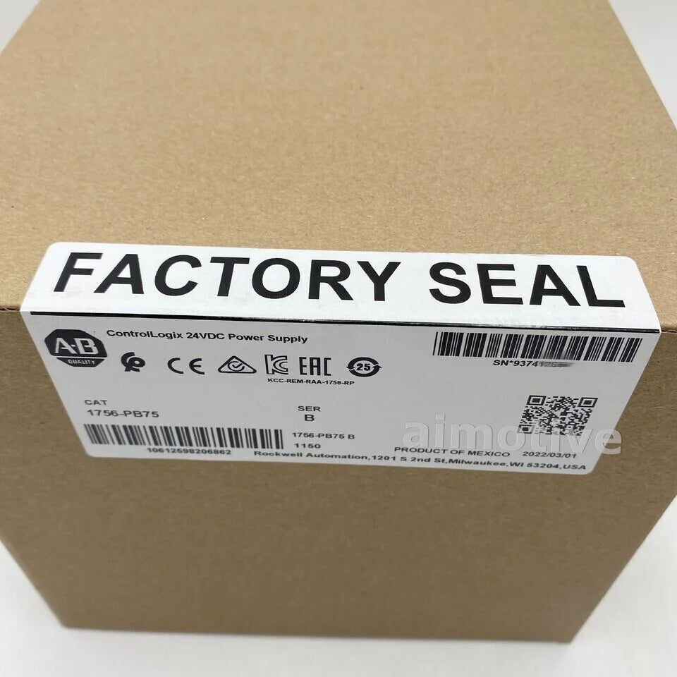 NEW SEALED AB 1756-PB75 ControlLogix AC Power Supply Allen-Bradley 1756PB75 - ALLEN-BRADLEY [5]