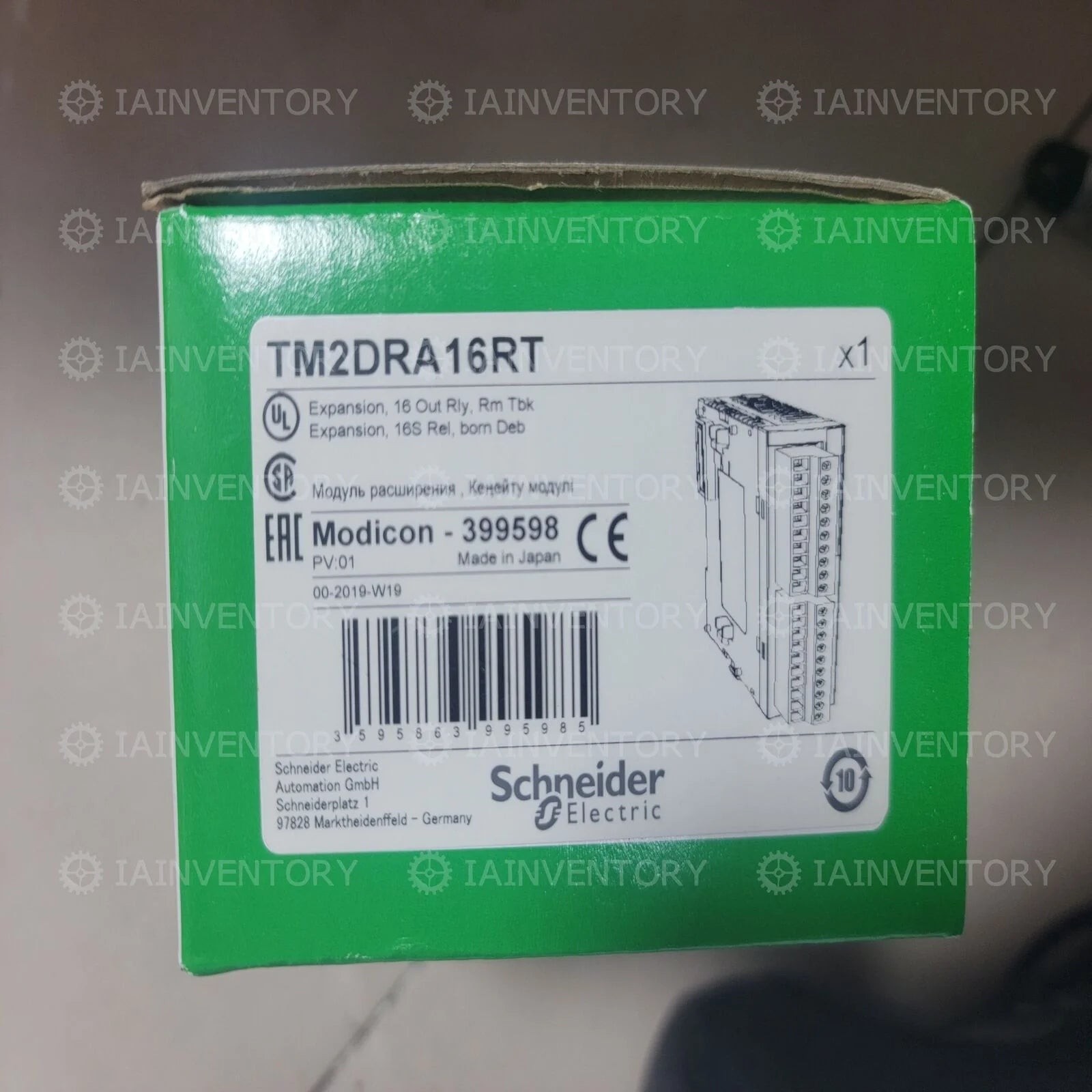 NEW Schneider PLC Expansion Module TM2DRA16RT - SCHNEIDER ELECTRIC [1]