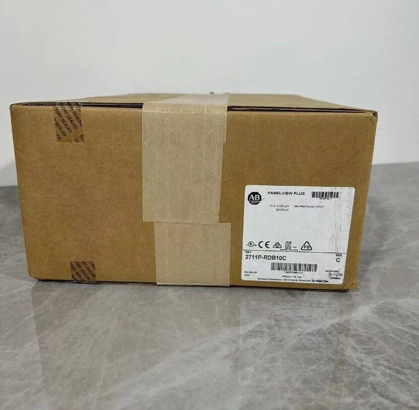 NEW Unopened 2711P-RDB10C AB PanelView Plus Display Module, 10-inch, 1920x1080 resolution, 1ms response time, PWM dimming, built-in protective cover, anti-glare - KOEED [1]