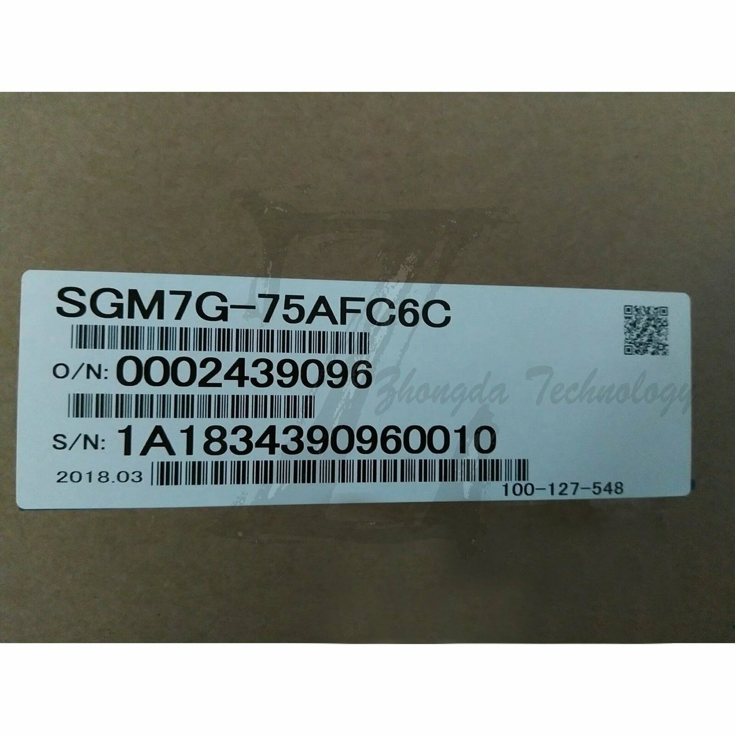 NEW Yaskawa AC servo motor SGM7G-75AFC6C - YASKAWA [1]