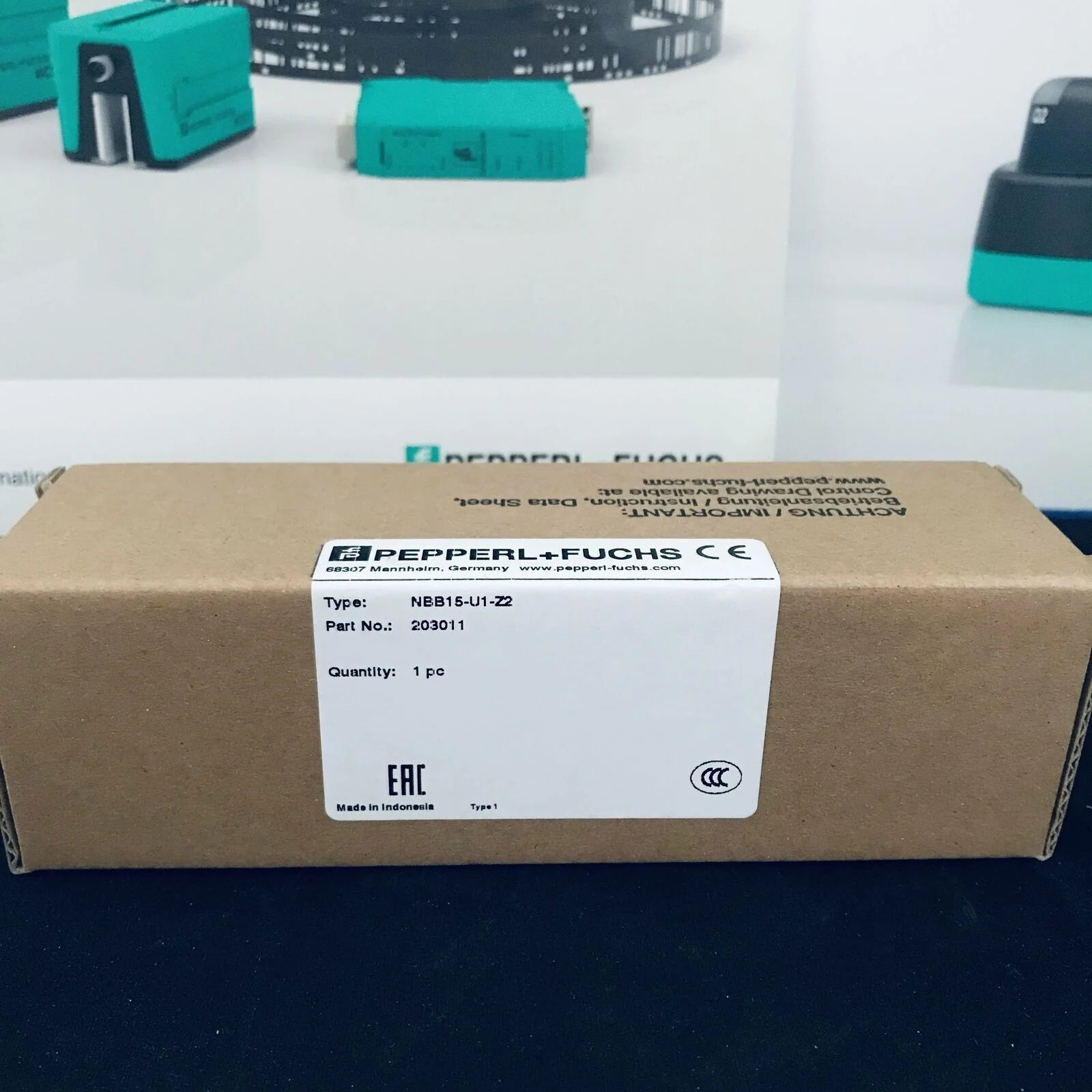 NIOONE NBB15-U1-Z2 Proximity Sensor, Pepperl+Fuchs NBB15-U1-Z2 Proximity Sensor, Motion Detection Sensor, Distance Sensor for Industrial and Commercial Use - PEPPERL+FUCHS [1]