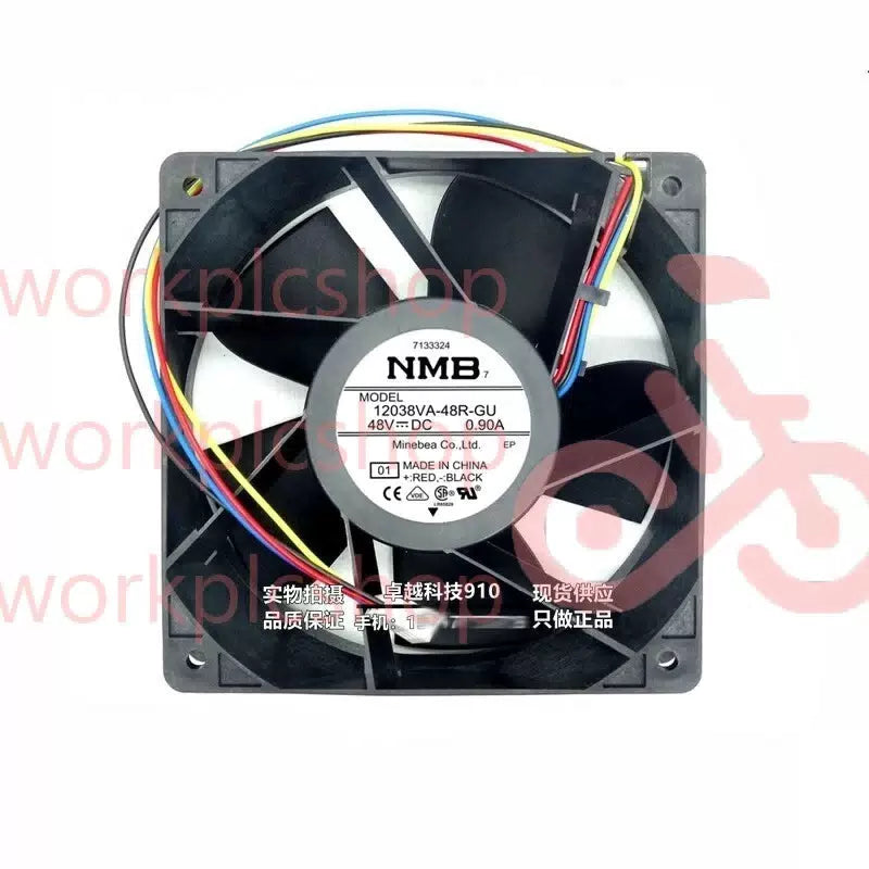 NMB 12038VA-48R-GU DC48V 0.9A 1 4-Pin Inverter Cooling Fan [1]