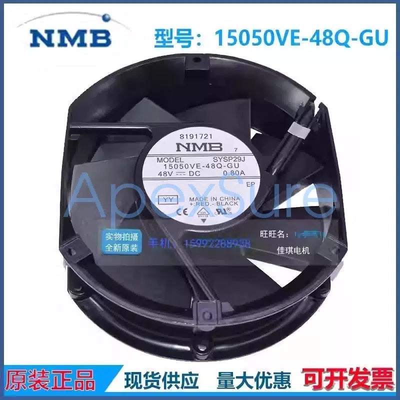 NMB 15050VE-48Q-GU DC48V 0.8A Axial Cooling Fan [4]