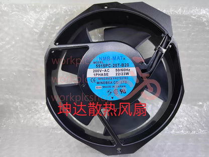NMB 5915PC-20T-B20-B00 17238 AC200V 22/23W 17CM High Airflow Cooling Fan [1]