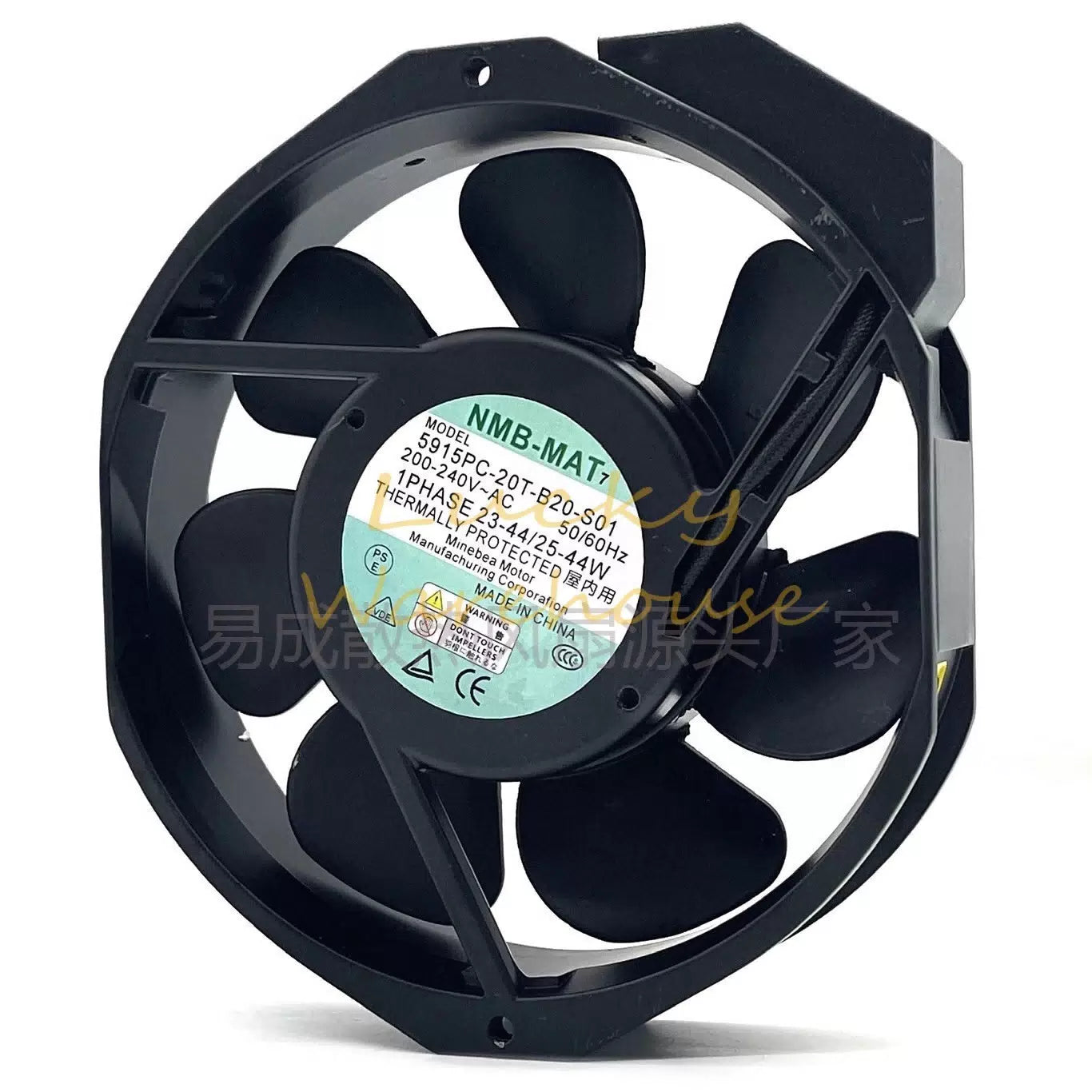 NMB 5915PC-20T-B20-S01 200-240VAC 23-24/25-44W 17238 Metal Cooling Fan [5]