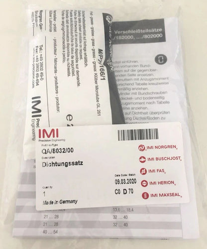 NORGREN Cylinder Service Kit, NEW QA/8032/00 - NORGREN [2]