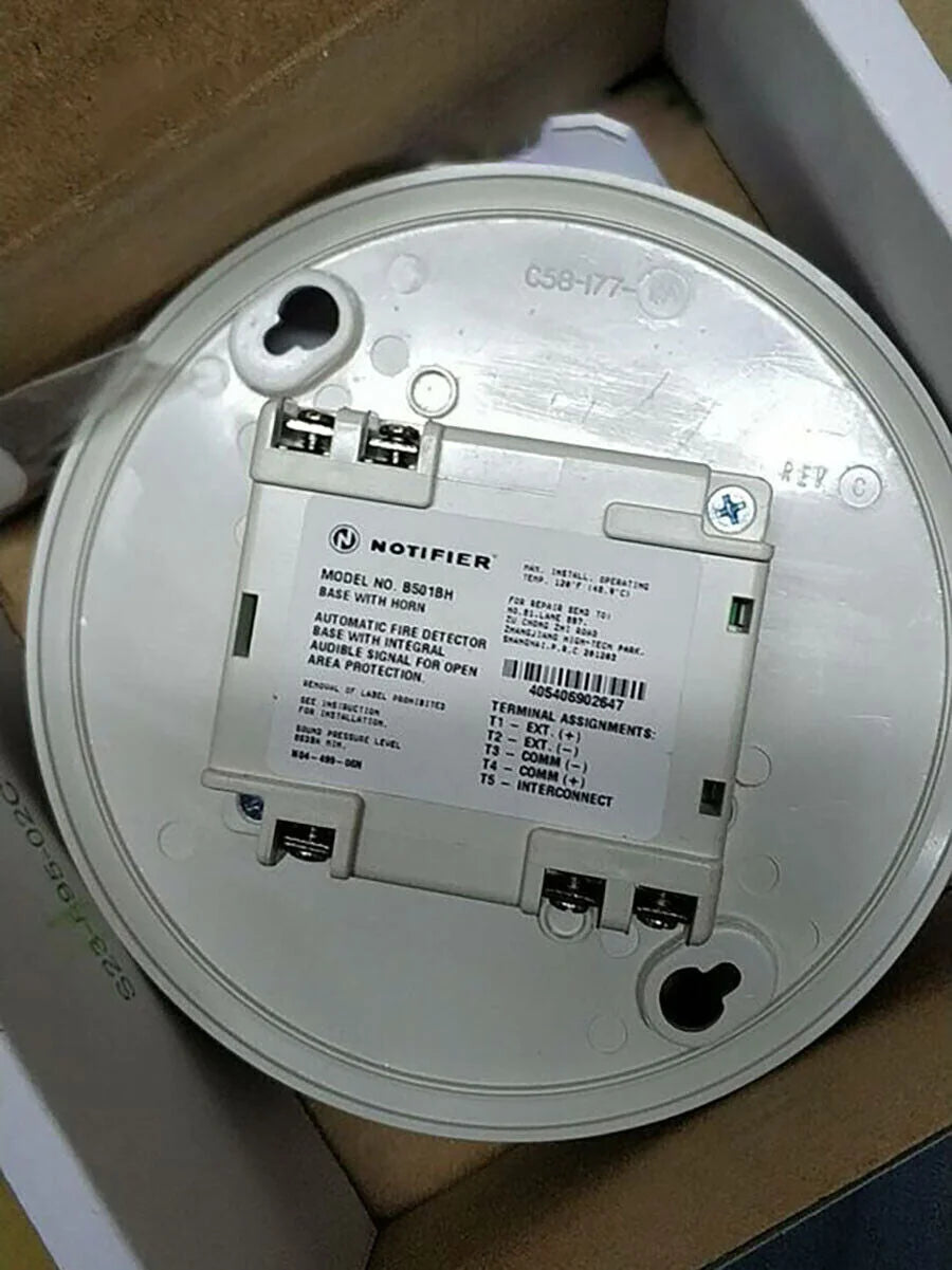 NOTIFIER Sounder Base B501BH - NOTIFIER Sounder Base B501BH - KOEED [1]