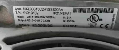 NXL00315C2H1SSS00AA - VACON [1]