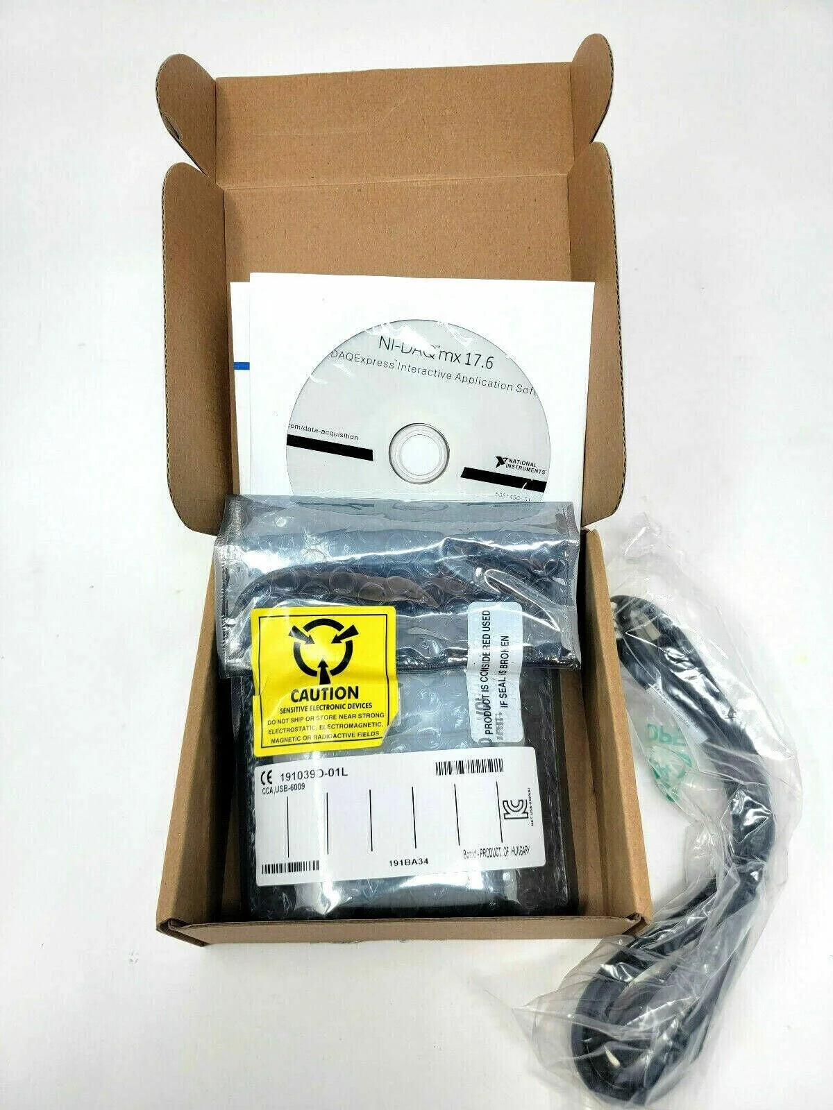 National Instruments USB-6009 DAQ Card NI Multifunction Data Acquisition System - NATIONAL INSTRUMENTS [2]