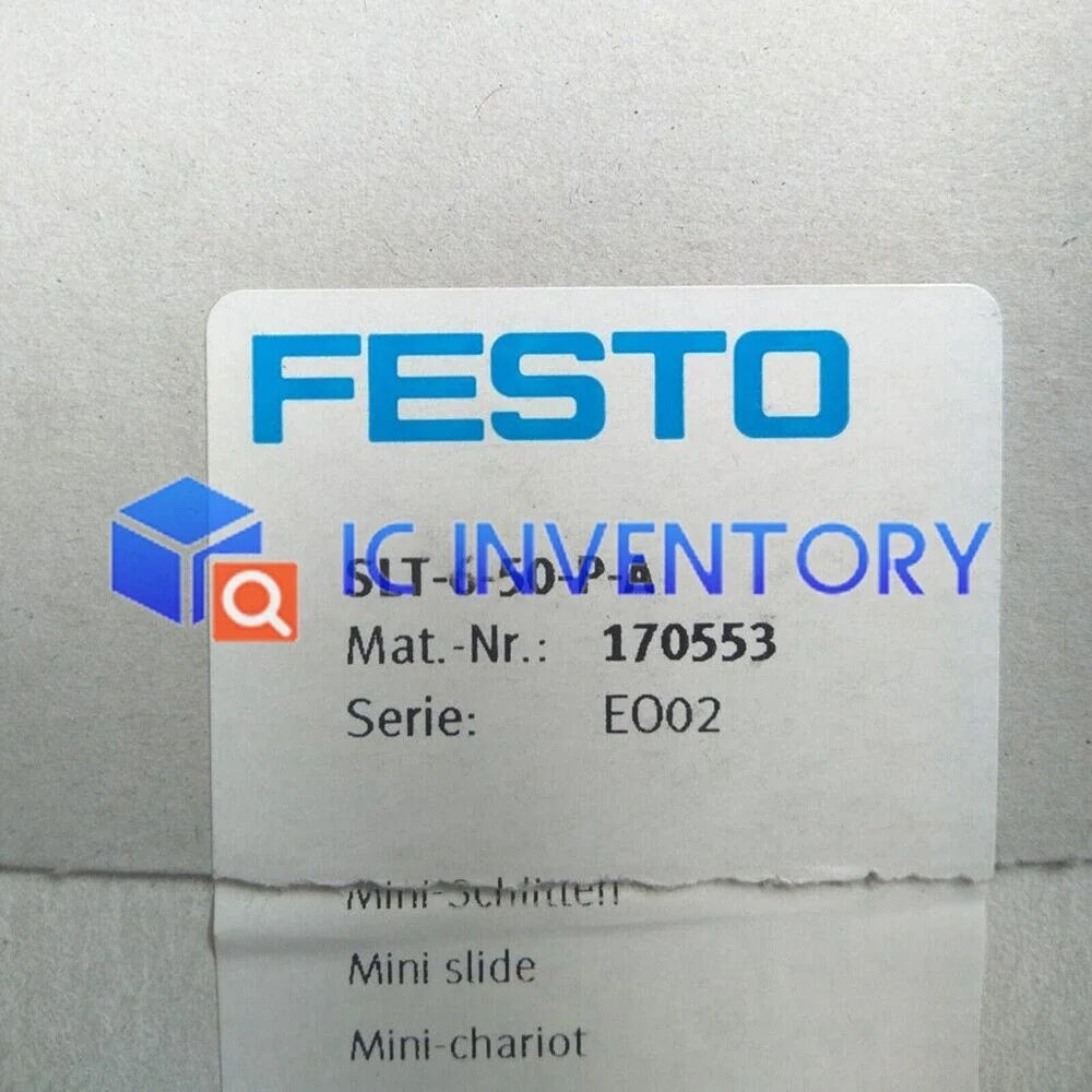 New 1PCS Festo Slider Cylinder SLT-6-50-P-A Fast Ship - FESTO [1]