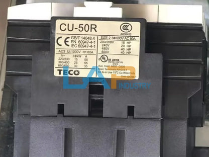 New 1PCS TECO CU-50R AC110V Contactor - TECO [2]