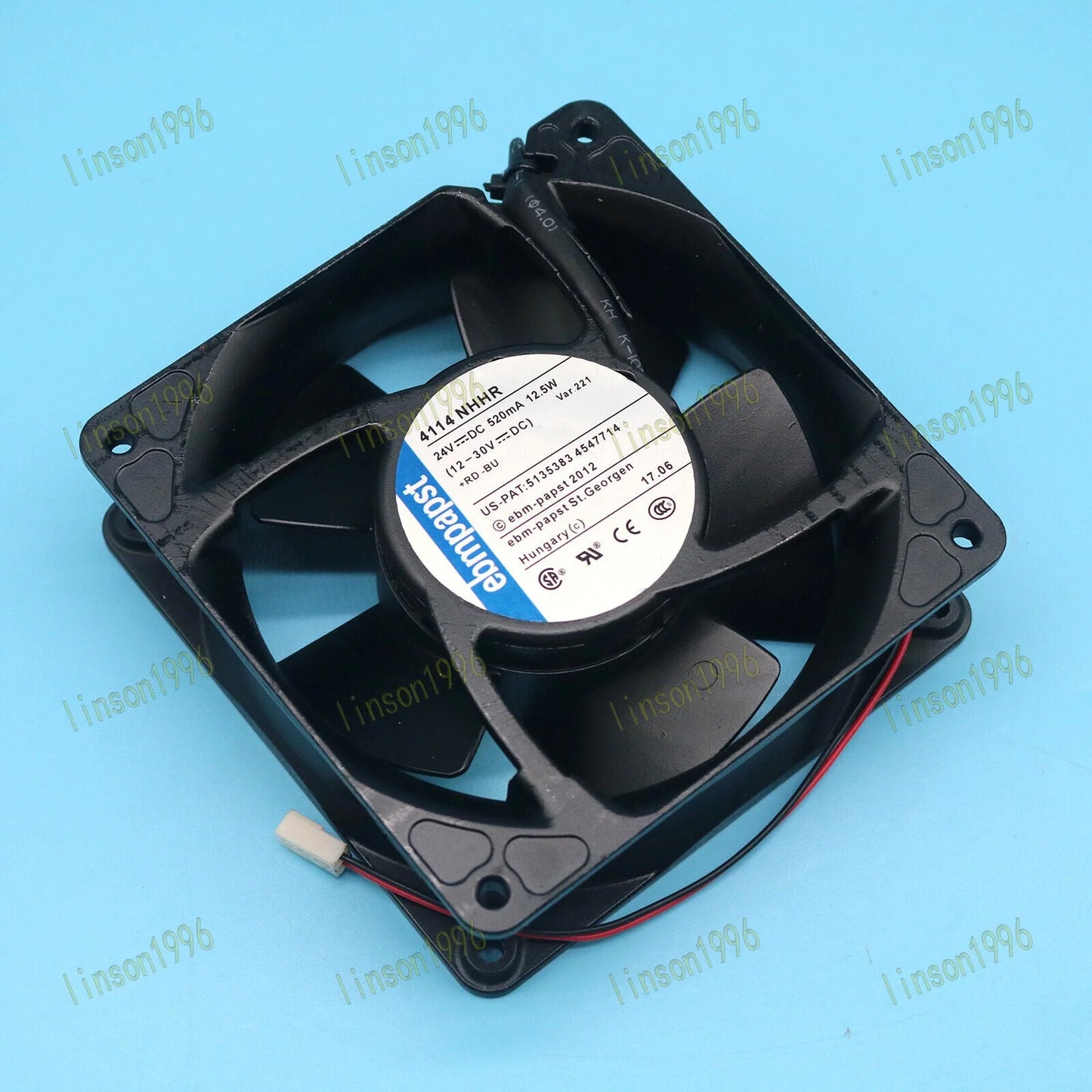 New 1PC 4114NHHR 24V 12.5W 120x120x38mm Stock - ECOPOWER [2]