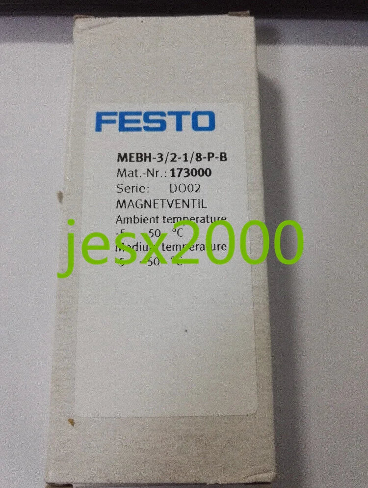 New 1PC FESTO MEBH-3/2-1/8-P-B 173000 - FESTO [1]