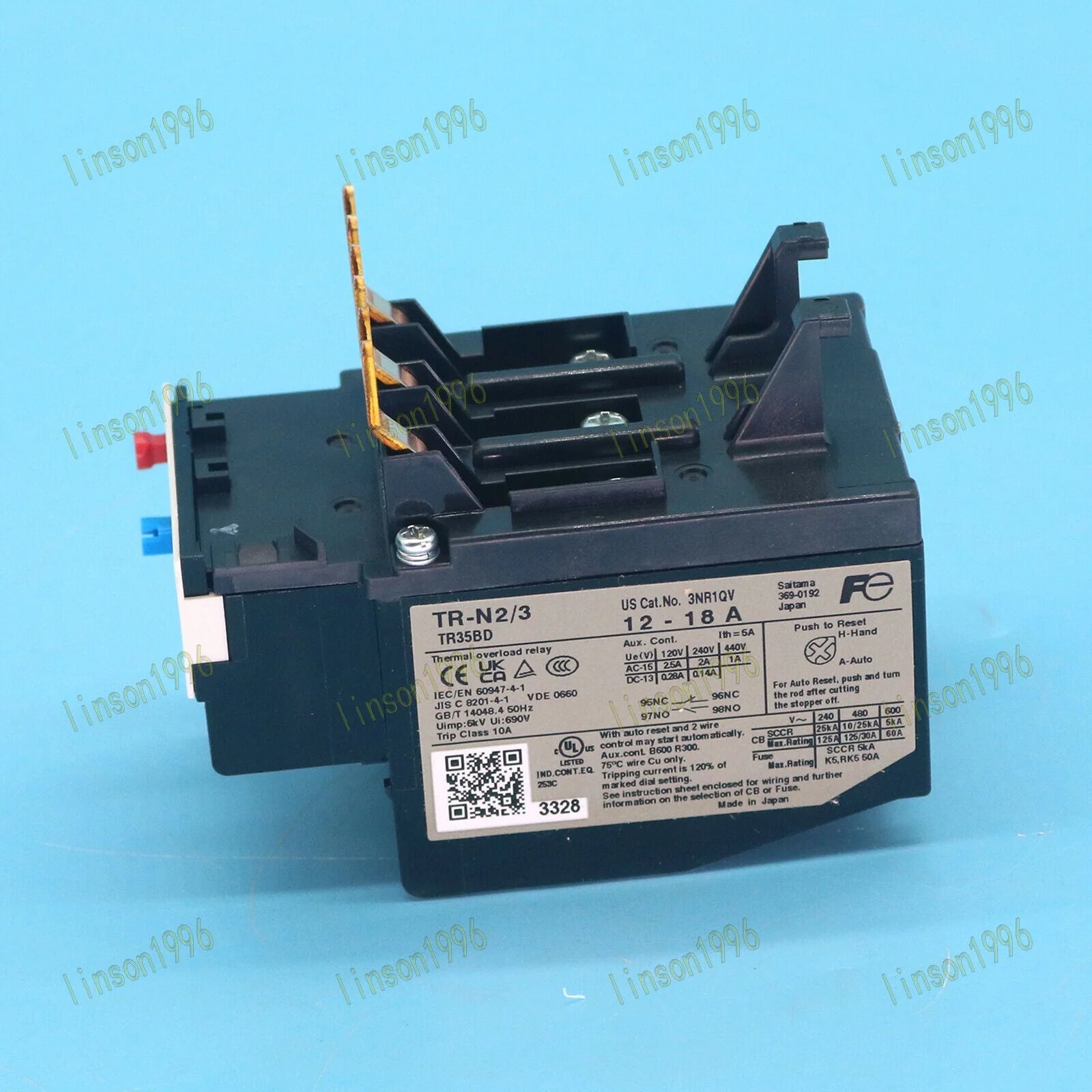 New 1PC FUJI Thermal Overload Relay TR-N2/3 12-18A - Fast Ship - FUJI [5]