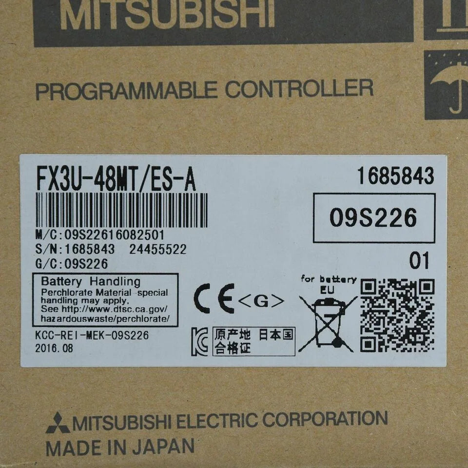 New 1PC Mitsubishi FX3U-48MT/ES-A Programmable Controller Ping - MITSUBISHI [3]