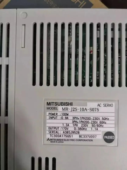 New 1PC Mitsubishi MRJ2S10AS075 MR-J2S-10A-S075 servo drive - MITSUBISHI [2]