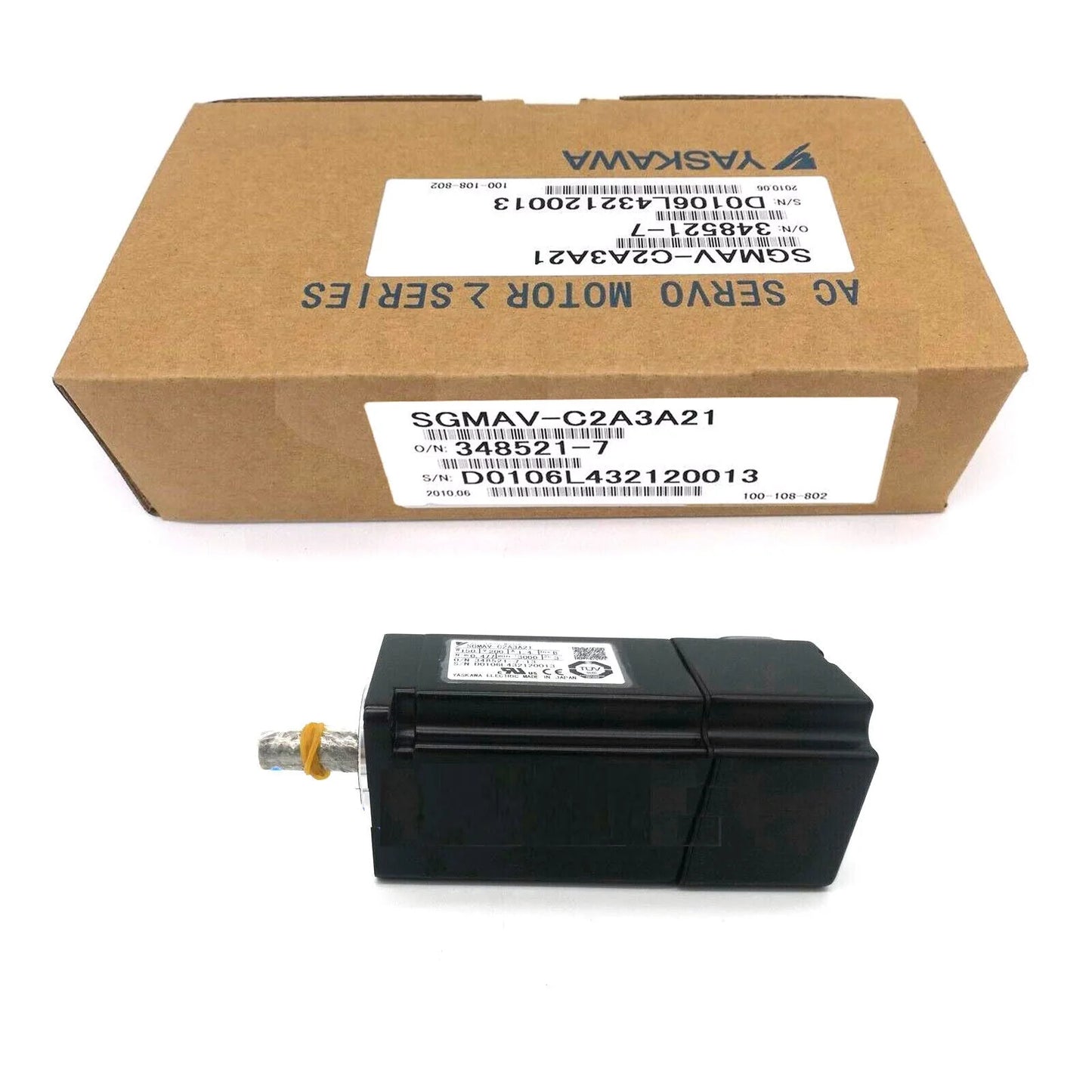 New 1PC Yaskawa AC Servo Motor SGMAV-C2A3A21 – In Box - YASKAWA [3]