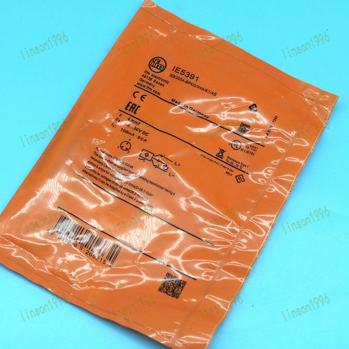 New 1-Piece IFM IE5391 Proximity Switch - IFM [2]