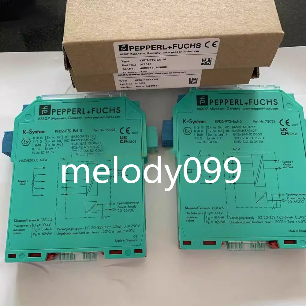 New 1pc Pepperl+Fuchs KFD2-PT2-Ex1-5 Safety Barrier - PEPPERL+FUCHS [1]
