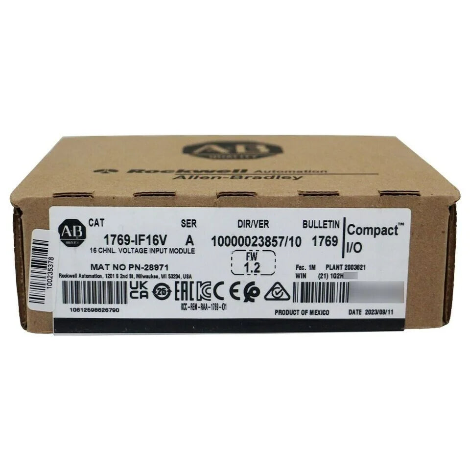 New AB 1769-IF16V A Compact 16 Channel Input Module Factory Sealed - AB [1]