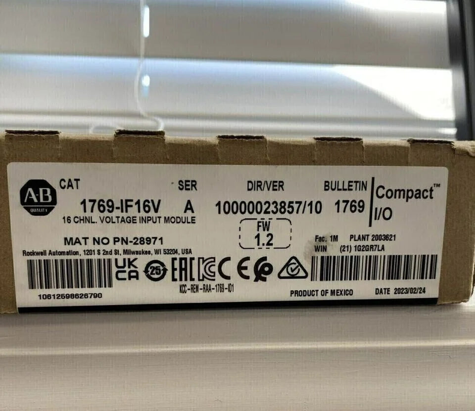 New AB 1769-IF16V A Compact 16 Channel Input Module Factory Sealed - AB [3]