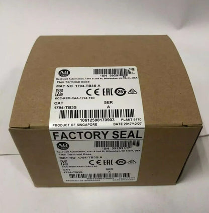 New AB 1794-TB3S SER A FLEX Terminal Base Unit (Model: 1794-TB3S) in Sealed Box - AB [1]