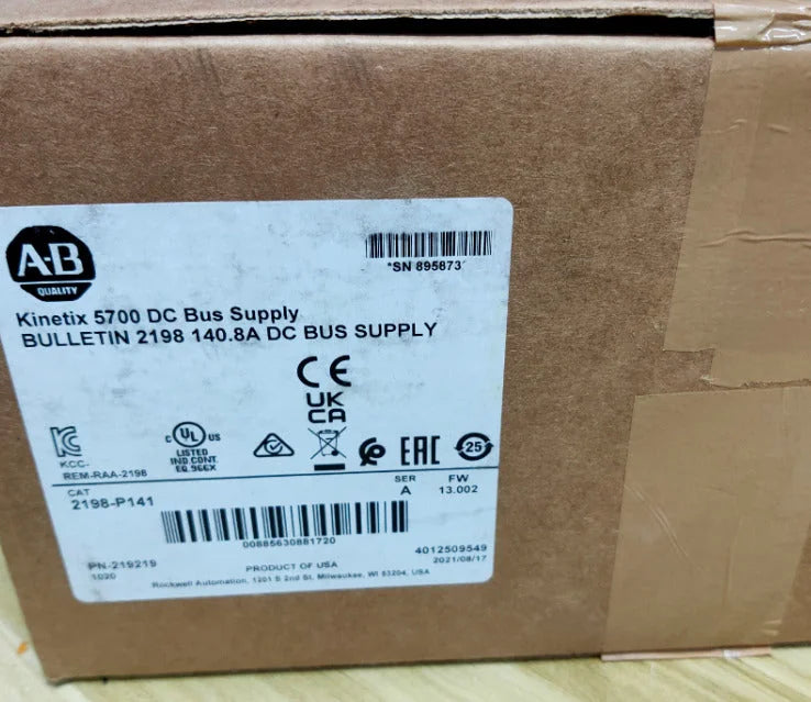 New Allen Bradley Kinetix 5700 DC Bus Supply for 2198P141 24-277 VAC 600W Bus Power Supply - ALLEN BRADLEY [1]