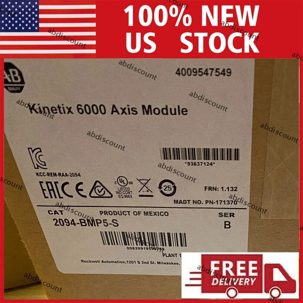 New Allen Bradley Kinetix 6000 Axis Module Servo Drive 2094-BMP5-S - ALLEN BRADLEY [1]