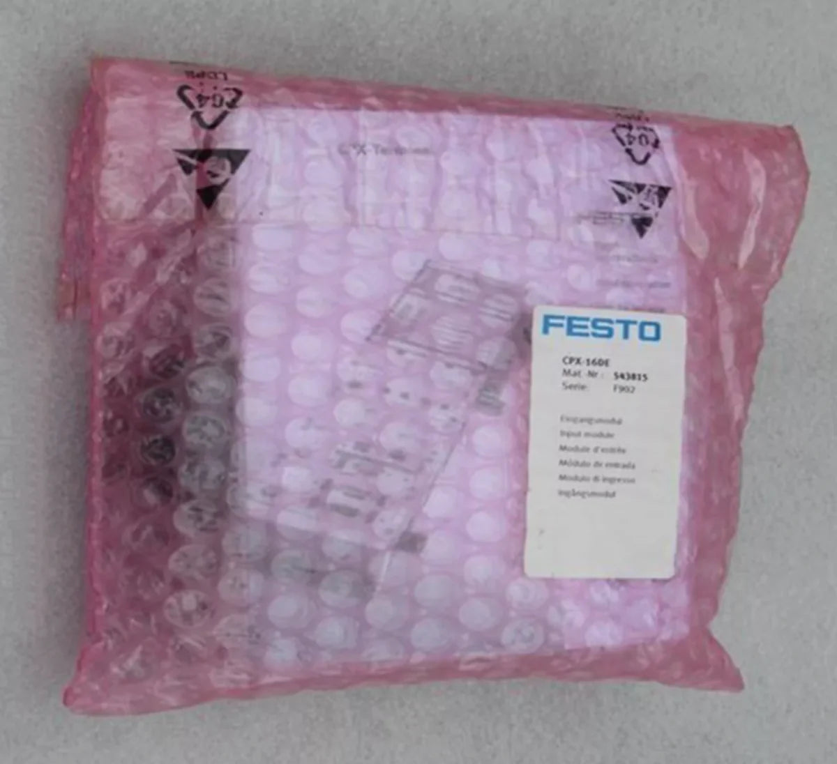 New FESTO CPX-16DE 543815 Input Module: High-Quality Industrial Control Module for Precision Automation - FESTO [1]