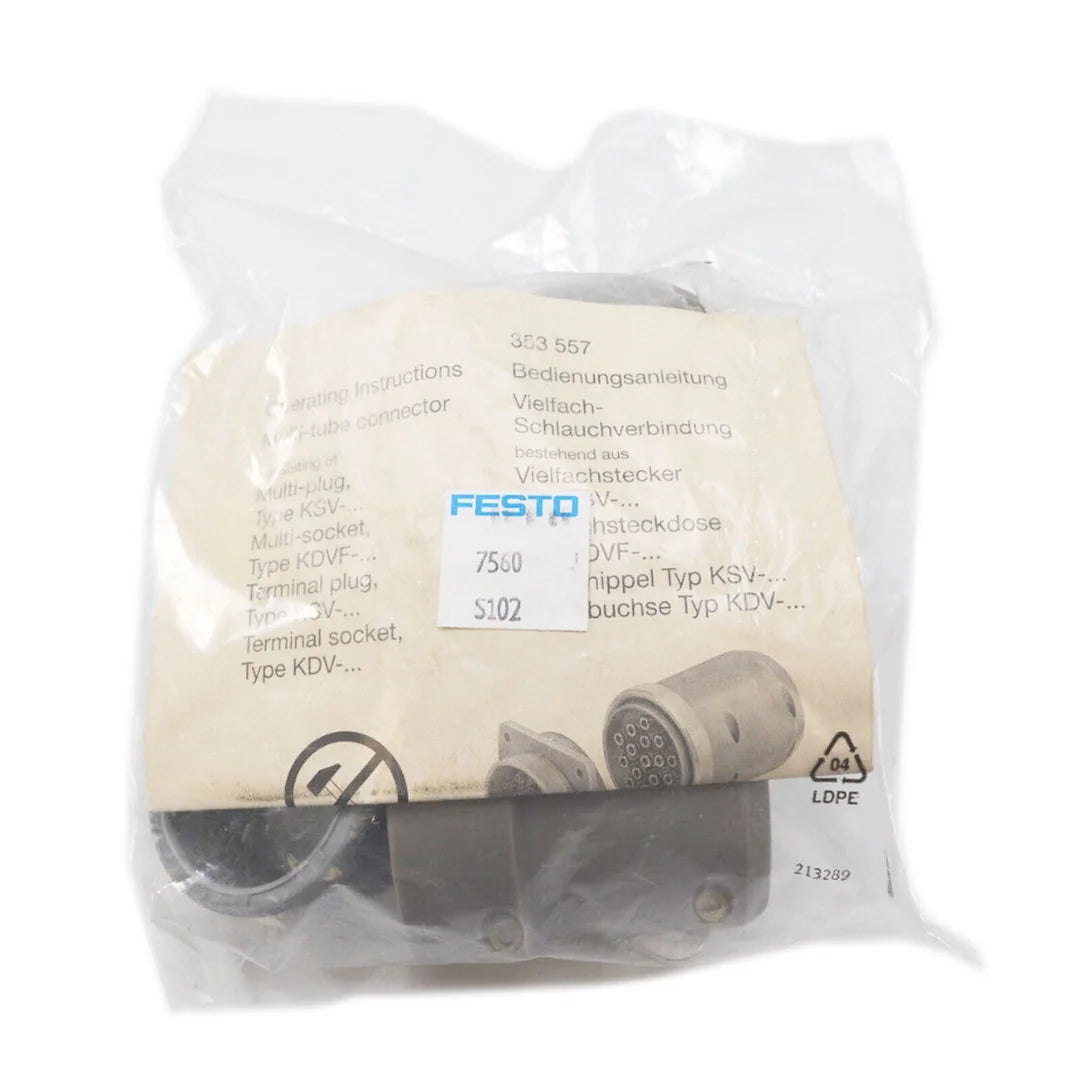 New FESTO KSV-32-B 7560 Multiple Plug - FESTO [3]