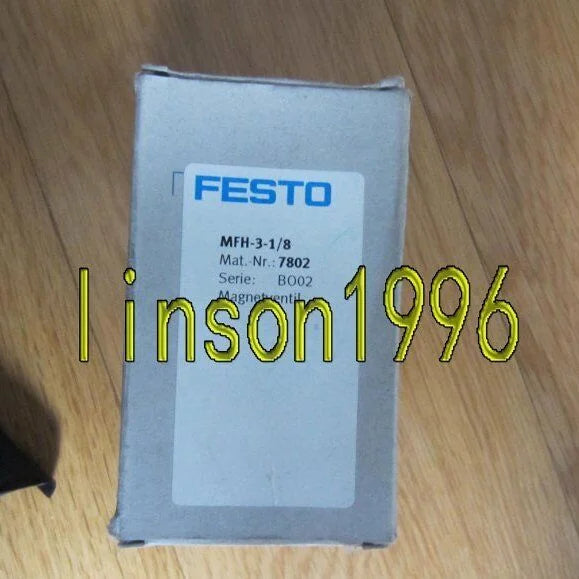 New FESTO MFH-3-1/8 Solenoid Valve 7802 Fast Delivery - FESTO [3]