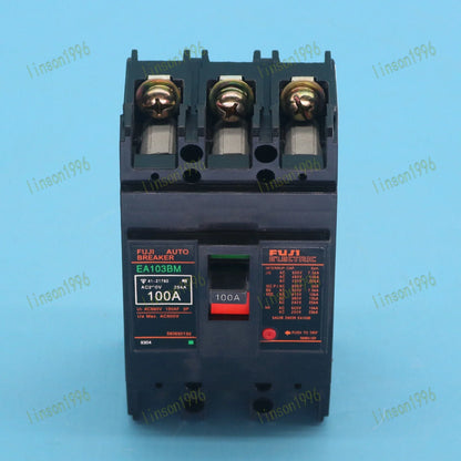 New FUJI Circuit Breaker EA103BM 100A 3P FAST SHIP - FUJI [4]