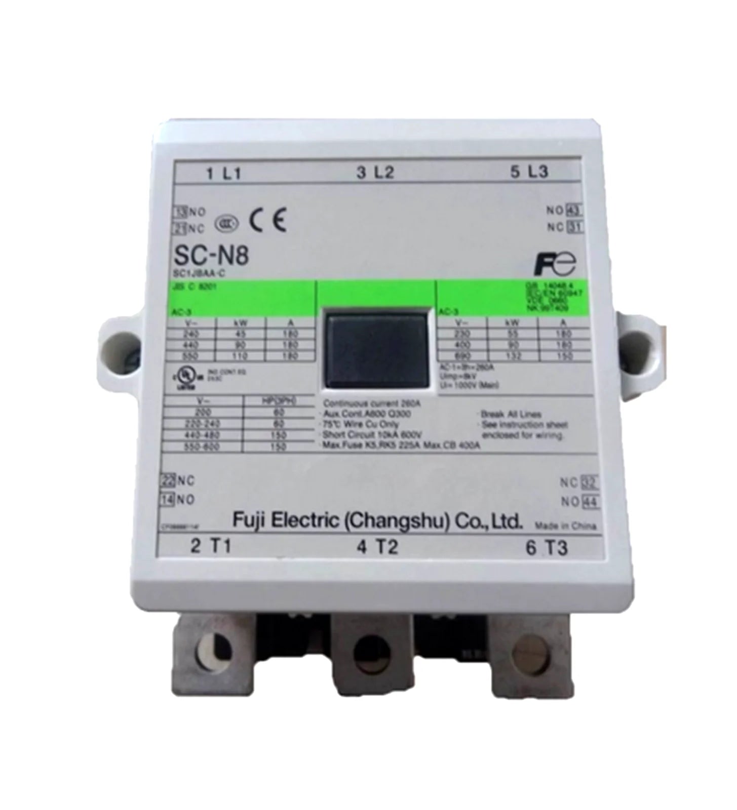New FUJI SC-N8 Electric Magnetic Contactor AC 110V 220V 380V - FUJI [2]