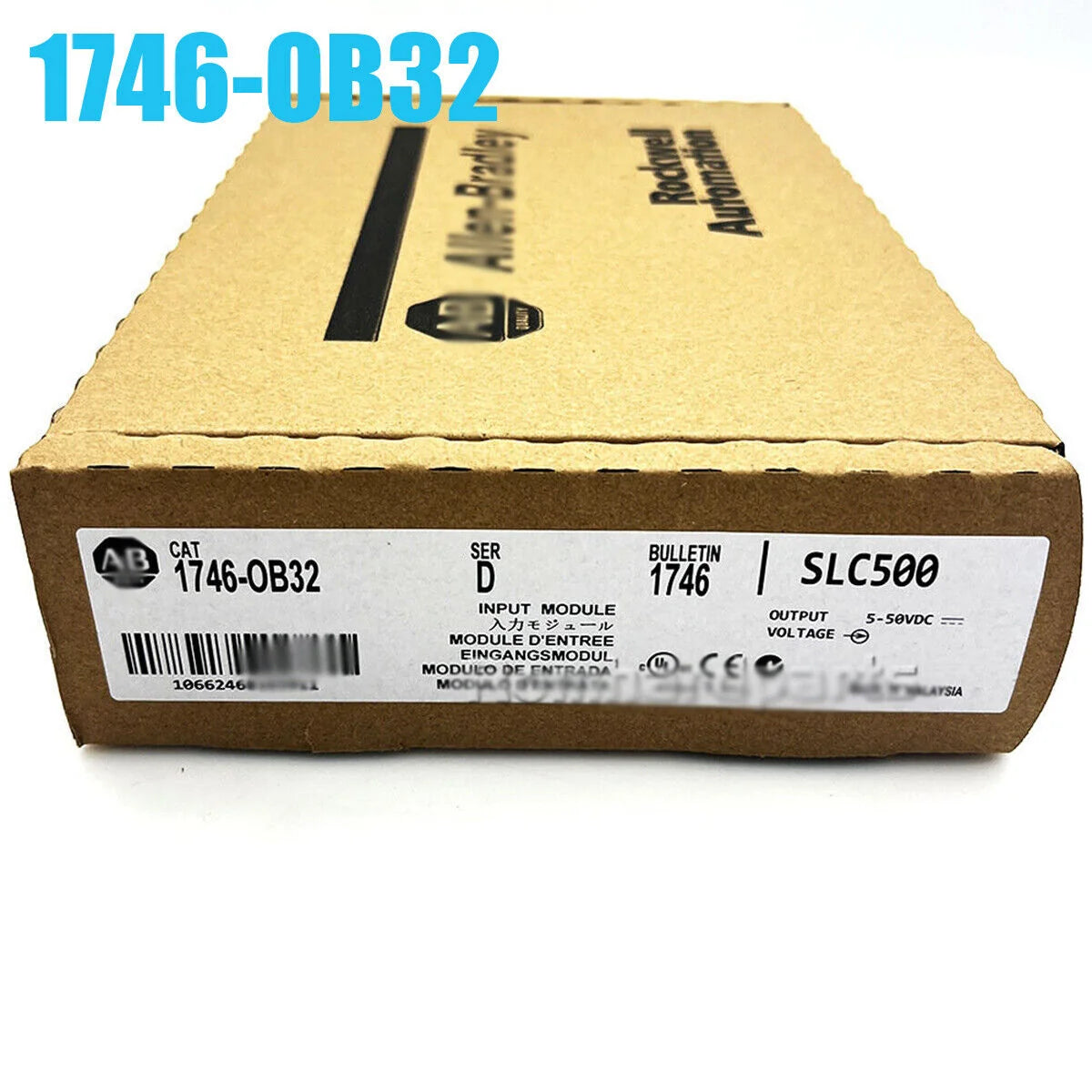 New Factory Sealed 1746-OB32 SER D SLC 500 PLC Output Module - KOEED [3]
