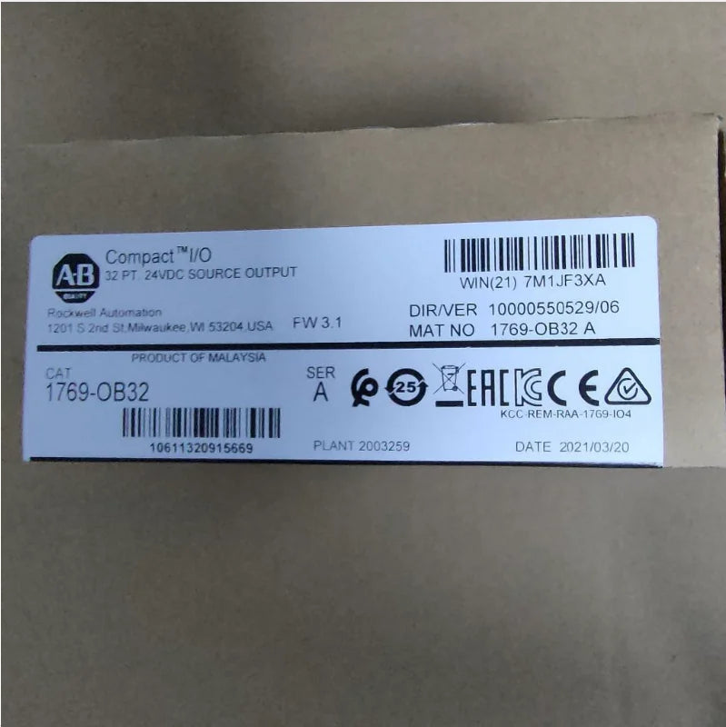 New Factory Sealed 1769-OB32 SER A CompactLogix 32 Pt 24VDC Module 1769OB32 - KOEED [1]