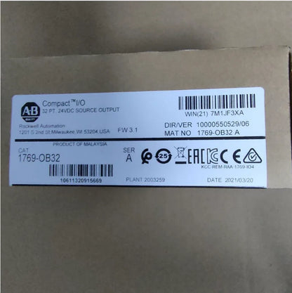 New Factory Sealed 1769-OB32 SER A CompactLogix 32 Pt 24VDC Module 1769OB32 - KOEED [1]